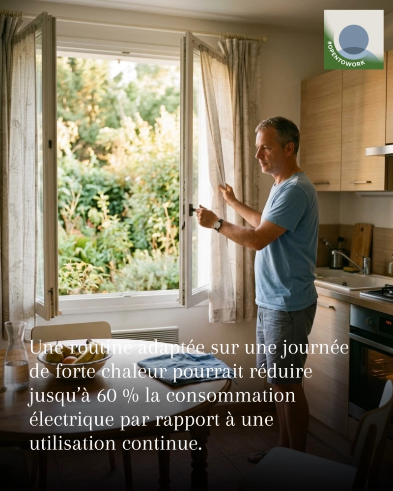 En forte chaleur, l’erreur classique est de laisser la climatisation compenser...